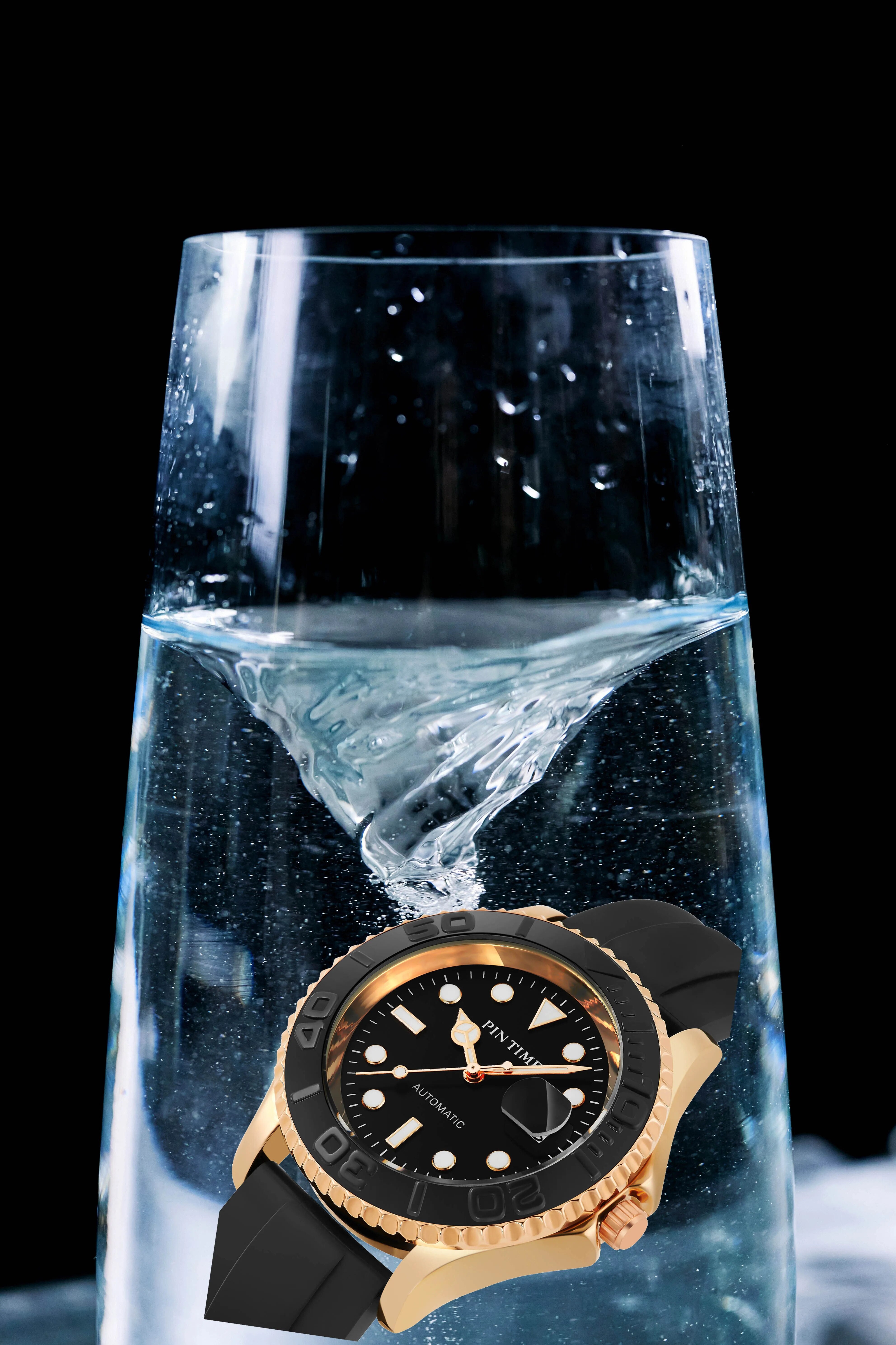 Mechanical Waterproof Sport Wrist Watch