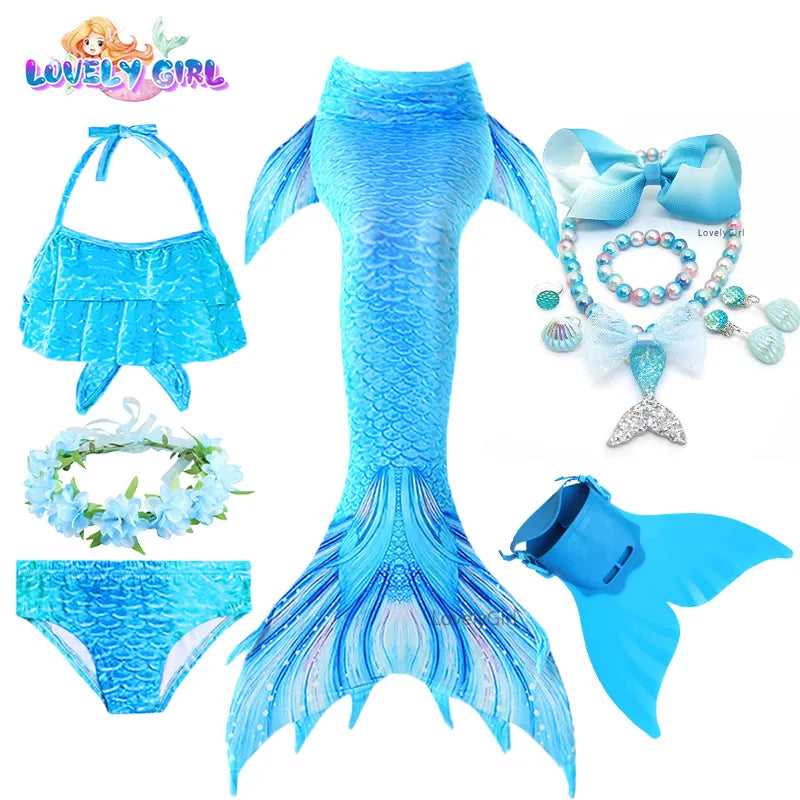 Mermaid Tails With Mermaid Costume